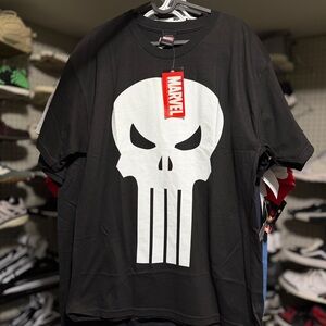 Marvel Mad Engine Punisher T Shirt Sz L